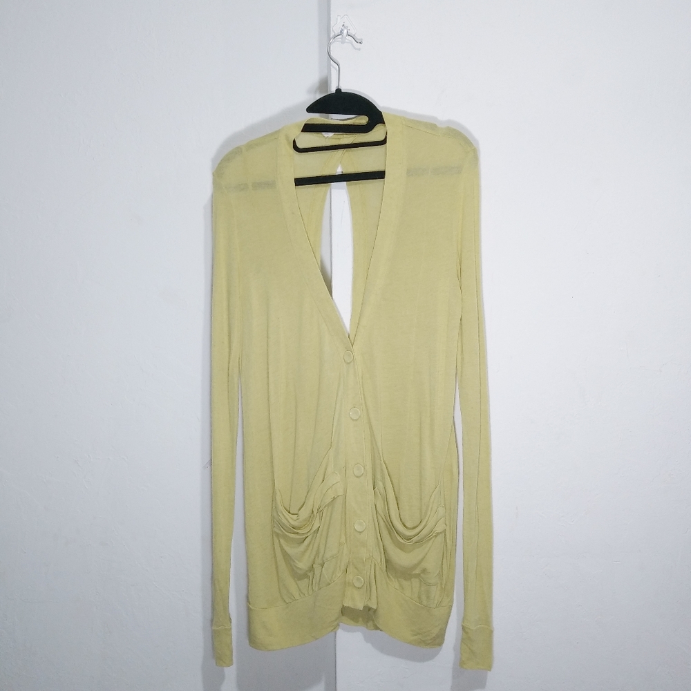 Anthropologie Pilcro cut out back sweater
Size XS